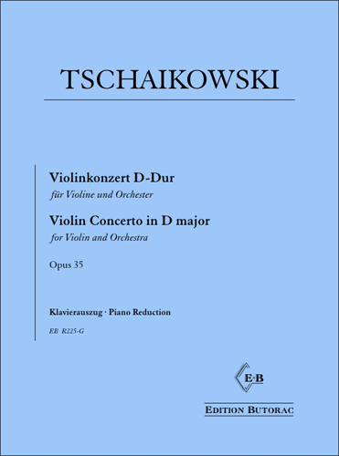 Cover - Čajkovski, Koncert za Violinu u D-duru op. 35